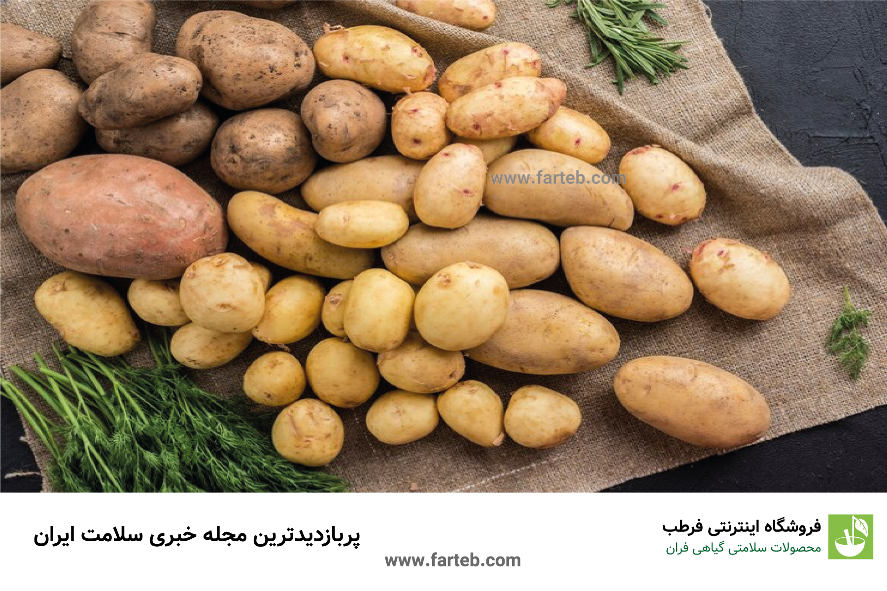 مواد غذایی سیب زمینی 