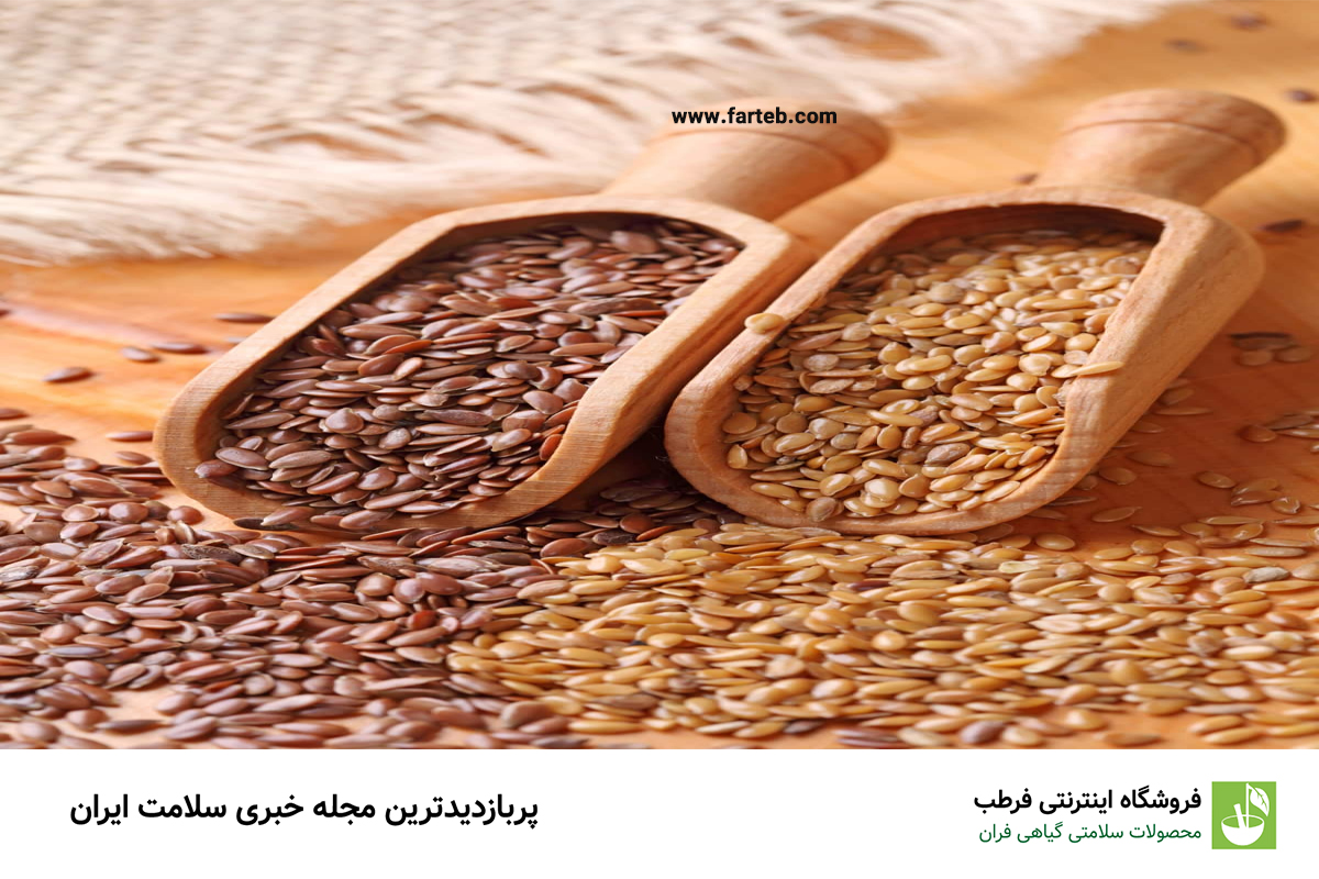 خواص تخم کتان و دانه کتان برای لاغری و درمان بیماری ها
