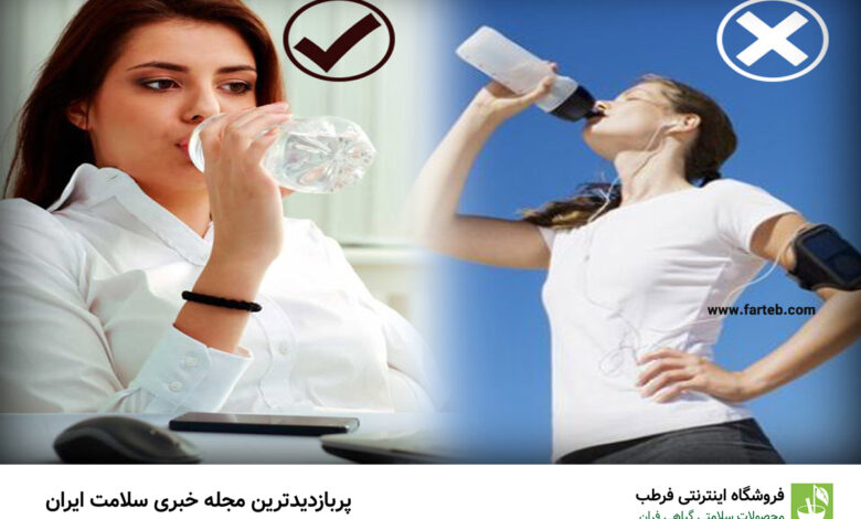 بنشینید و آب بخورید/ ۶ عارضه جانبی سرپا آب خوردن
