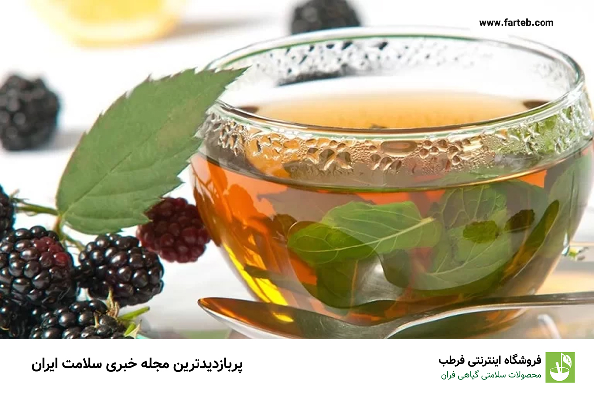 طرز تهیه دمنوش برگ شاه توت(+12 خاصیت)