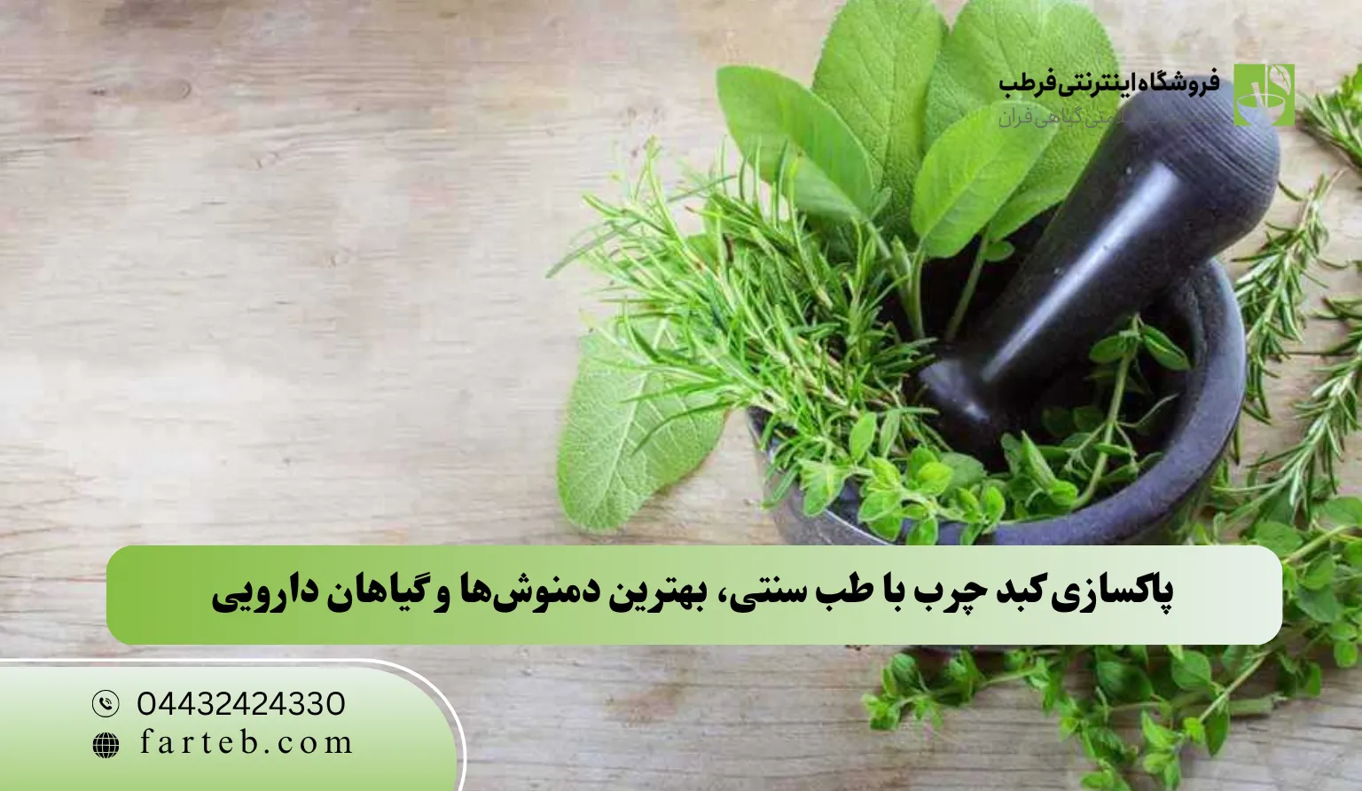 پاکسازی کبد چرب با طب سنتی، بهترین دمنوش‌ها و گیاهان دارویی 