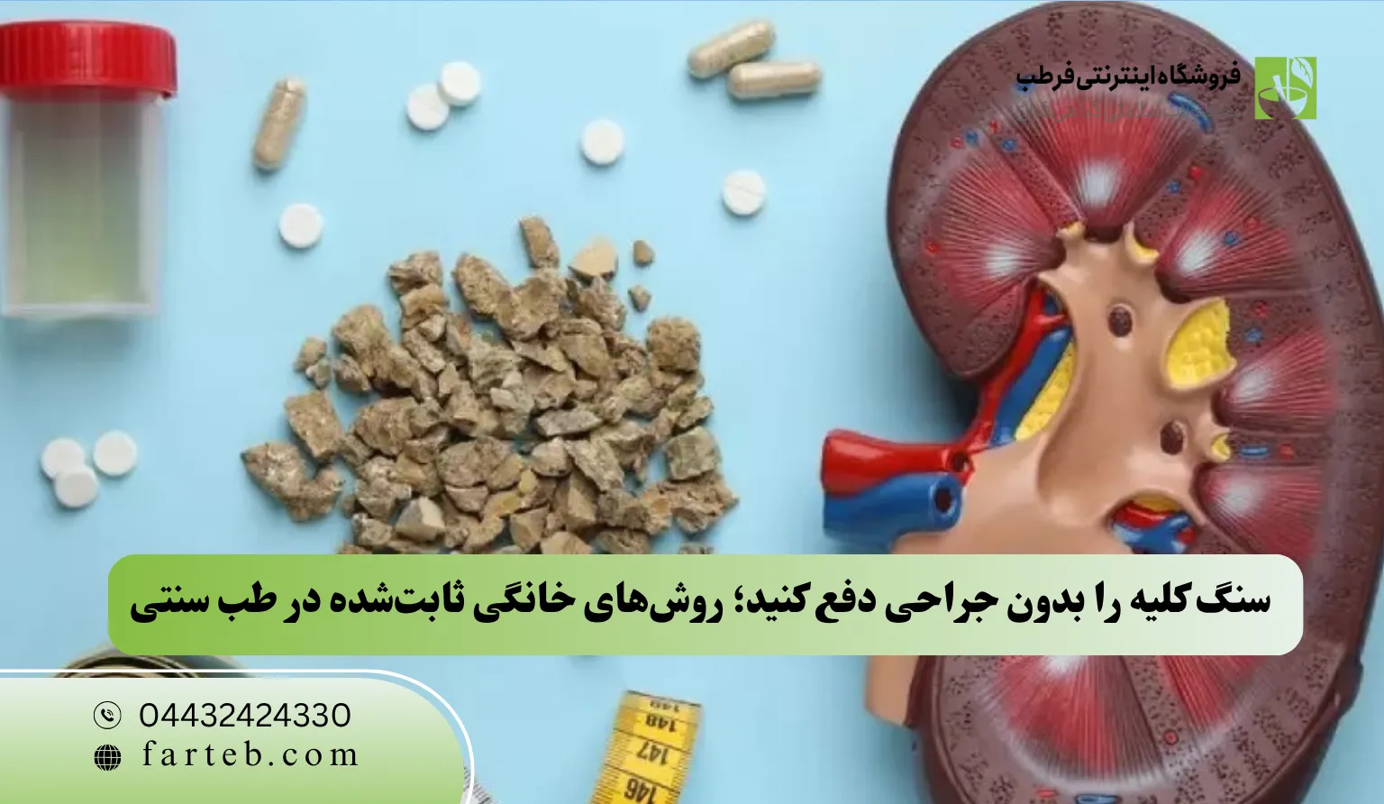 سنگ کلیه را بدون جراحی دفع کنید؛ روش‌های خانگی ثابت‌شده در طب سنتی